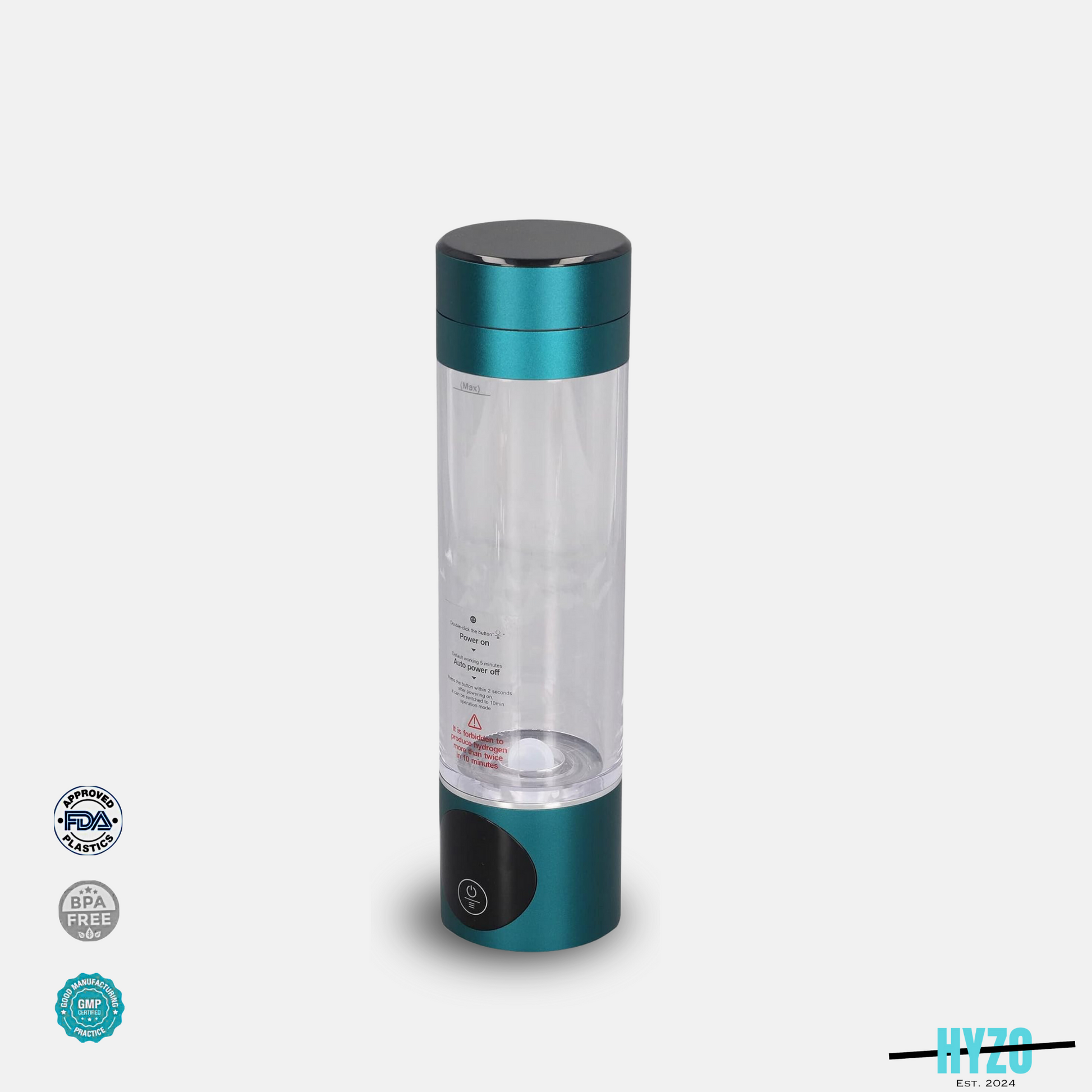 Hyzo pro hydrogen water bottle 