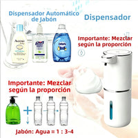 Dispensador automático de jabón líquido
