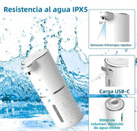 Dispensador automático de jabón líquido