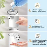 Dispensador automático de jabón líquido